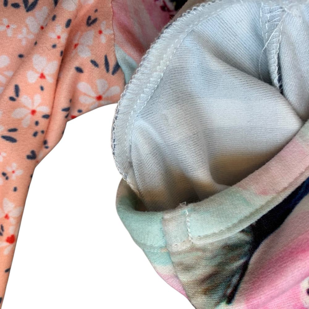 Cheeky Plum Floral and Checkered Dress - Picture 8 of 9